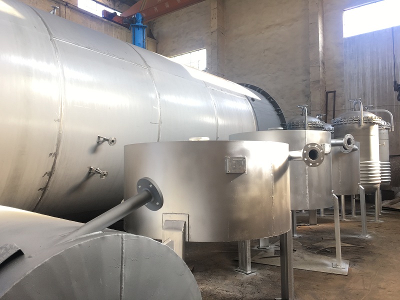 立式碳钢螺旋板换热器和卧式螺旋板换热器定距柱的应用